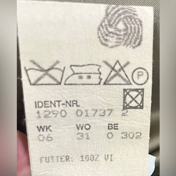 💫VINTAGE Hugo Boss Al Capone Catania 100% Virgin Wool Checked Men’s Suit - Picture 10 of 15